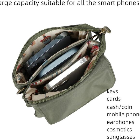 Small Crossbody Phone Purse Wallet Bag Cute Crossbody Purse Cellphone Wallet Sho - Picture 4 of 6